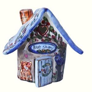 Blue Skies Heather Goldminc Blue Sky Corp Large Tealight Candle Holder Votive